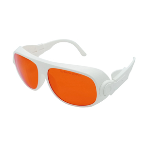Gafas láser Gafas protectoras 355 y 532nm Gafas de protección de escudo para seguridad láser UV azul verde - Product Image 1