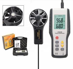 מחיר מפעל HTI HT-9819 מד מהירות רוח LCD תצוגת שבשבת אנומומטר דיגיטלי - Product Image 3