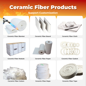 Couverture en fibre céramique haute densité pour joint de <span class=keywords><strong>porte</strong></span> de <span class=keywords><strong>four</strong></span>, matériau de joint flexible pour l'industrie sidérurgique - Product Image 6