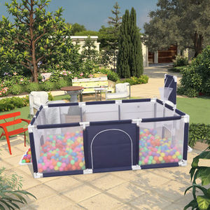 Dayanıklı bebek oyun parkı Park okul merkezi için kapalı açık kullanım için elverişli katlanabilir Modern çin plastik Metal oturma odası - Product Image 2