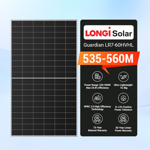 Paneles Solares Longi IP68 Tipo N de 550 Vatios, 535 Vatios, 540 Vatios, Paneles Solares de Vidrio Único - Product Image 2