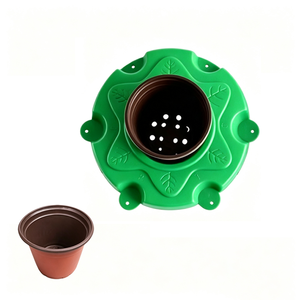 Sunsbuild Modern Green HDPE Round Durable Floating Island Garden Bed Planting for Aquatic Plant Water Garden Wetland for - Product Image 2