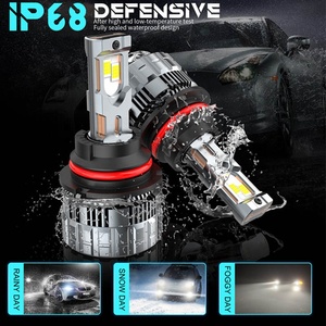 자동차 악세서리 QZ75 레이저 헤드라이트 자동차 분위기 조명 6개 황동 튜브 유니버셜 헤드라이트 자동 레벨링 - Product Image 4