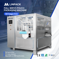 Machine d'emballage automatique rotative à servomoteurs pour sachets alimentaires à fermeture éclair LINPACK – Service local aux États-Unis et en Europe