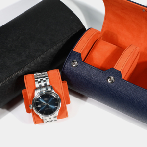 Boîte de rangement pour montres de voyage à 3 emplacements Boîte cadeau de rangement pour montres de luxe Rouleau de montre en cuir personnalisable - Product Image 6