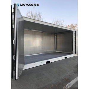 ตู้คอนเทนเนอร์แช่แข็งขนาด 20 ฟุต พร้อมประตูเปิดด้านข้าง ความยาว 20 ฟุต สำหรับขาย ผลิตจากเหล็กคอร์เทน - Product Image 1