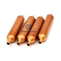 Filtre déshydrateur SHINGCHEM en cuivre et acier inoxydable pour systèmes de réfrigération, compatible avec les compresseurs scroll R134a/R600a