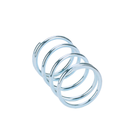 Heli Spring Revêtement de zinc personnalisé Métal galvanisé Acier Acier inoxydable Compression hélicoïdale Bobine hélicoïdale Style Extension libre