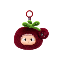 Nouveauté transfrontalière en gros : Figurines en PVC et peluches HEYONE OZAI Cherry Me & Little Raccoon Series, échelle 1/12, pour exposition et cadeau