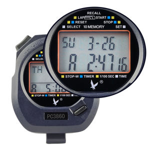 <span class=keywords><strong>Chronomètre</strong></span> numérique Sporting Race Timer avec 2 rangées 10 mémoires - Product Image 2