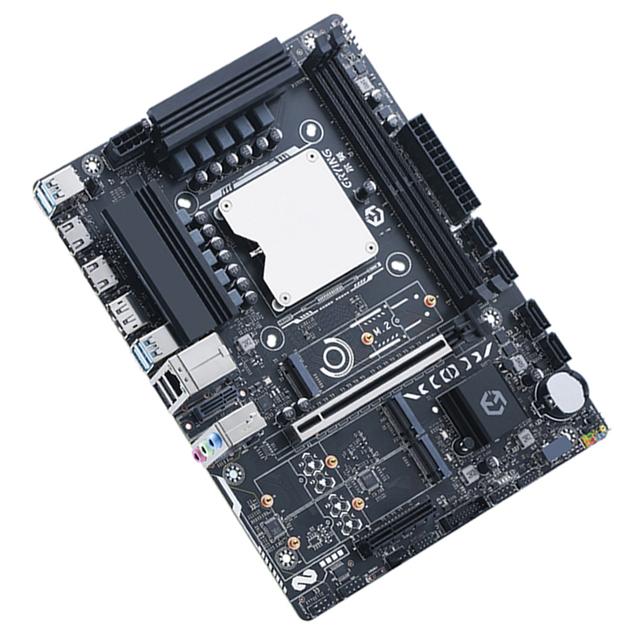 ERYING DIY PC Gamer Combo Kit LGA 1151 New  Core I7 12800HX  DDR4 RAM Memory Desktop Interposer Placa Mae