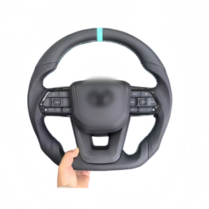 D FLL <span class=keywords><strong>พวงมาลัย</strong></span>หนังสำหรับ Toyota Landcruiser Land Cruiser LC200 LC300 Prado 120 150 LC79 LC70 LC76 FJ200 FJ79 - Product Image 6