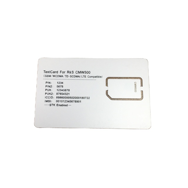 CMW500   Hot Selling SIM Test Card for 3G/4G/5G Mobile Phone Factory