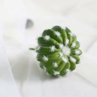 Großhandel DIY Künstliche Sukkulenten-Kaktus-Pflanzenwand-Accessoires Künstliche Hochzeits-Heimdekoration Blumen Weihnachtsdekoration