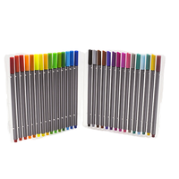 Fantaisie Design Fineliner Art Marker Style attrayant Stylos aquarelle longue durée pour l'écriture et l'art