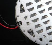 PLD-9790-7.4mm-Ag Driver planaire à diaphragme argenté N50 à double aimant 7-10 Ohm Faible THD 1% Unité de casque HiFi DIY