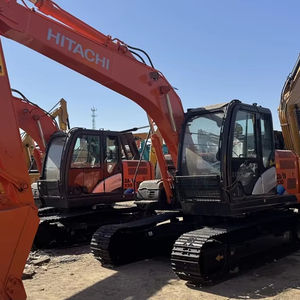 HITACHI รถตักตีนตะขาบ ZX130ไฮดรอลิก13ตันมือสองมือสองมือสองยี่ห้อญี่ปุ่นทำงานได้ไม่หนักเครื่องยนต์ที่ผ่านการรับรอง EPA CE - Product Image 1