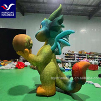Dragon gonflable géant de Charater de dessin animé gonflable adorable
