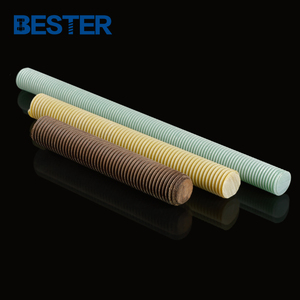 DIN 976 M6 M12 fibre de verre FRP métrique Fouble boulon isolation GRP verre renforcé plastique fil <span class=keywords><strong>tige</strong></span> pour système de gestion de câbles - Product Image 4