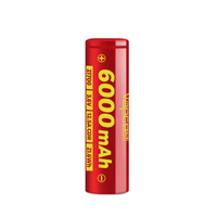 Batterie originale Vapcell F60 21700 6000mAh haute capacité 21700 à dessus plat pour pack de batteries d'outils électriques