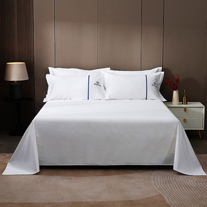 Hotel <span class=keywords><strong>di</strong></span> lusso a 5 stelle 100% cotone egiziano 600 Set <span class=keywords><strong>di</strong></span> <span class=keywords><strong>lenzuola</strong></span> con bordo nastro biancheria da letto Set Set biancheria da letto - Product Image 3