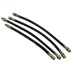SYD-1200 Auto parts High pressure Rubber Carbon steel braided SAE j1402 brake tube