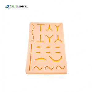 Matériel pédagogique médical, plaies simulées, coussinets de peau en silicone pour la suture, modules d'entraînement à la suture, commerce transfrontalier. - Product Image 4