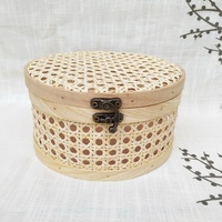 HOT Rattan Craft Fruitmand Bloemenmand Rattan dienblad