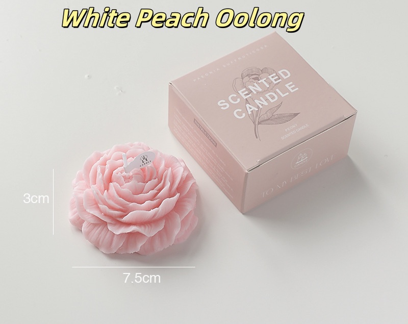 Oolong de melocotón rosa/blanco