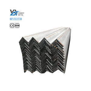 Ángulo de Acero al Carbono Negro ASTM A36 SS400 A53 Q235 Q345, Perfil en <span class=keywords><strong>L</strong></span>, 40x40x3mm 40x40x4mm, Precio - Product Image 1