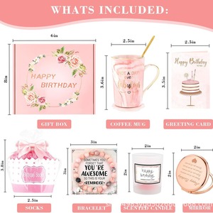 Conjunto de regalo de Spa <span class=keywords><strong>relajante</strong></span> personalizado logotipo personalizado velas de baño Spa boda fiesta mujeres conjunto de regalo del Día de la madre - Product Image 6