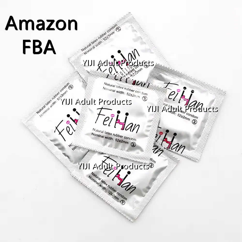 2024 Hot Selling Custom Bulk Silicone Long Time Sex Delay Condoms Wholesale Silicone Sleeves Condom for Men Adult Toys
