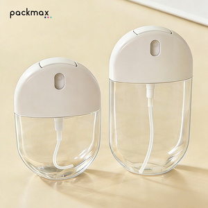 Portable 30ml/50ml Small Card-Type Pump Spray <b>Bottle</b> Travel Refillable Hydrating <b>Mist</b> Perfume Toner <b>Bottle</b> - Product Image 1