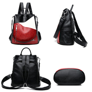 Nieuwe rugzak van hoge kwaliteit pu lederen rugzak dames schoudertassen reisrugzak schooltassen voor meisjes rugzak mochila sac - Product Image 5