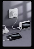 Banque d'alimentation sans fil magnétique pour iPhone 10000mAh Chargeur portable avec aimant puissant PD 22.5W Charge rapide Logo OEM personnalisé