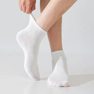 Calcetines de Tobillo para Hombre de Alta Calidad al por Mayor de Fábrica, Antibacterianos, Transpirables, Desodorantes, de Algodón, Deportivos, Casuales - Product Image 6