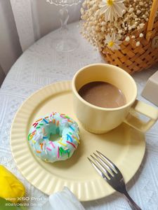 Bougie parfumée au donut, décoration de mariage, cadeaux de fête, accessoire photo, cire de soja, <span class=keywords><strong>huile</strong></span> essentielle, style nordique, Saint-Valentin, vacances - Product Image 5