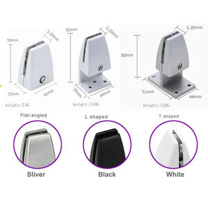 Supporto divisorio per mobili supporto supporto da tavolo morsetto per scrivania da ufficio in lega di alluminio clip per schermo - Product Image 6