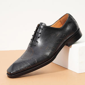 Zapatos de Vestir de Cuero para Hombre 2026, Estilo Oxford con Forro de Piel de Vaca, Diseño Inglés, Zapatos Formales de Negocios - Product Image 5
