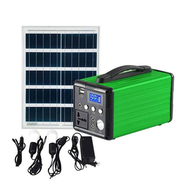 Outdoor Camping Rechargeable Best 100w Lifepo4 Battery 220v Backup Portable Electric Solar Power Station for Home