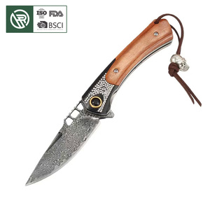 Coltello Pieghevole EDC Bochen 2026 in Acciaio Damascato Forgiato Silver Drake-Survival Blade <span class=keywords><strong>per</strong></span> Campeggio, Caccia e Attività all'Aperto - Product Image 1
