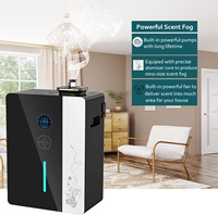 Ticari HVAC merkezi susuz geniş alan koku yayıcı sistemi WIFI APP kontrol elektrikli koku uçucu yağ difüzör