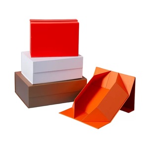 Caja de Regalo Plegable de Cartón Rígido Reciclable con Cierre Magnético, Caja de Regalo Personalizada de Lujo con Logotipo, Caja de Embalaje para Regalos de Boda para Damas de Honor - Product Image 2