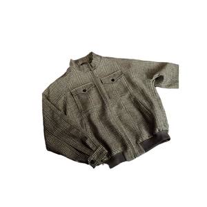 Veste Harrington à capuche Oclin American Rero Houndsooh Shor pour homme, style printemps, haut de gamme, Old Money, coupe longue et ajustée, en modal - Product Image 5