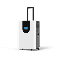 Batterie LiFePO4 de qualité supérieure 12V 12.8V 314Ah 4kWh 200Ah 2.56kWh, pack tout-en-un, station d'alimentation portable pour camping-car, marine, stockage solaire