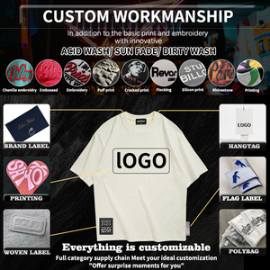 Vendita calda di alta qualità 260 Gsm cottonpoliestere T-Shirt per gli uomini su ordinazione DTG stampa T-Shirt campione gratuito di abbigliamento in bianco fabbricazione - Product Image 6