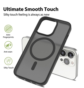 Custodia di Lusso Traslucida per Cellulare con Anello Magnetico Sensazione Pelle per <span class=keywords><strong>iPhone</strong></span> 13 Pro <span class=keywords><strong>Cover</strong></span> <span class=keywords><strong>Personalizzata</strong></span> - Product Image 3
