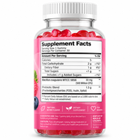 Produits de santé et de bien-être pour la santé vaginale, gommes probiotiques à la canneberge pour femmes, vitamines probiotiques