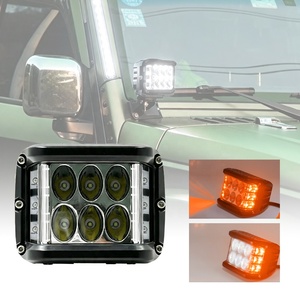 Feux de voiture LED automatiques 36W, rouge et bleu clignotant, feux de remorque LED 12 volts 4 pouces IP67 SG CE ROHS certifiés, garantie de <span class=keywords><strong>2</strong></span> ans - Product Image 1