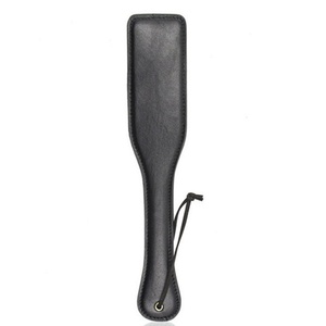 Antpop PAD-0186 Pagaie en cuir polyuréthane imperméable SM Flog Sex Toy Rouge/Noir Jeu de bondage pour couples Flirt <span class=keywords><strong>BDSM</strong></span> pour adultes - Product Image 1